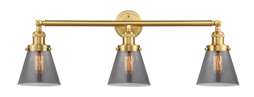 Franklin Restoration LED Bath Vanity Satin Gold