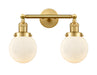Innovations - 208-SG-G201-6-LED - LED Bath Vanity - Franklin Restoration - Satin Gold