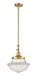 Innovations - 206-SG-G542 - One Light Mini Pendant - Franklin Restoration - Satin Gold