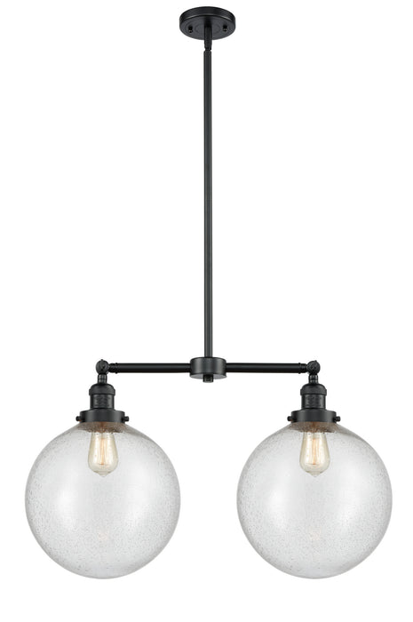 Innovations - 209-OB-G204-12-LED - LED Island Pendant - Franklin Restoration - Oil Rubbed Bronze