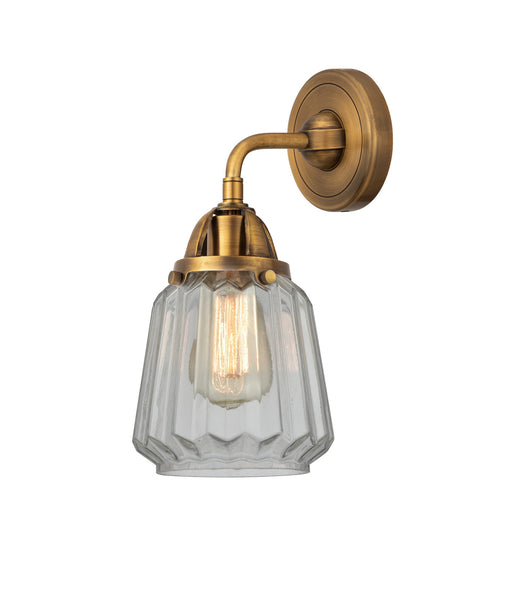 Innovations - 288-1W-BB-G142 - One Light Wall Sconce - Nouveau 2 - Brushed Brass