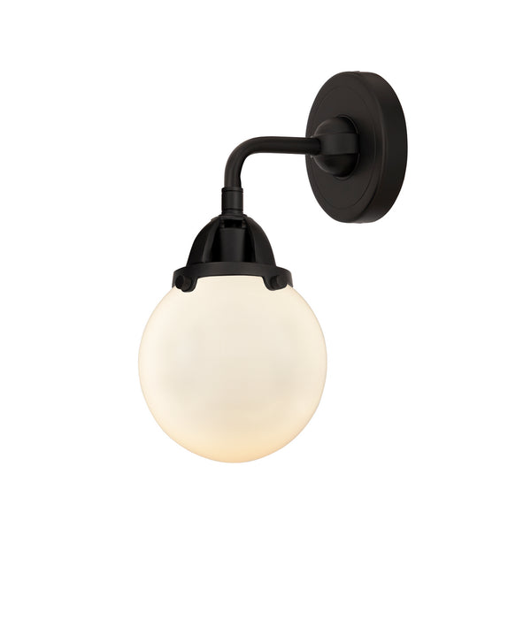 Innovations - 288-1W-BK-G201-6 - One Light Wall Sconce - Nouveau 2 - Matte Black