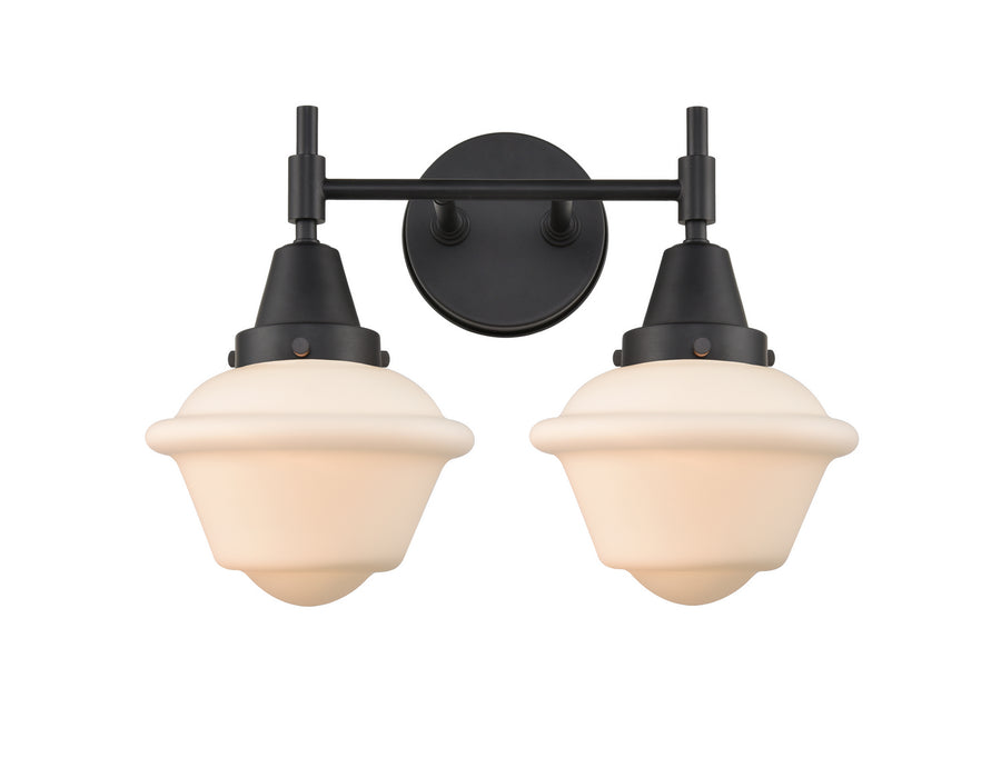 Innovations - 447-2W-BK-G531 - Two Light Bath Vanity - Matte Black