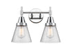 Innovations - 447-2W-PC-G64 - Two Light Bath Vanity - Polished Chrome