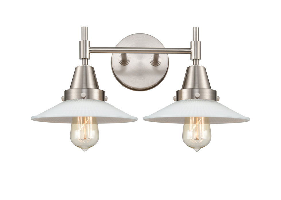 Innovations - 447-2W-SN-G1 - Two Light Bath Vanity - Satin Nickel