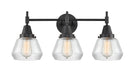 Innovations - 447-3W-BK-G172-LED - LED Bath Vanity - Matte Black
