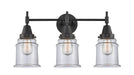 Innovations - 447-3W-BK-G182-LED - LED Bath Vanity - Matte Black