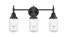 Innovations - 447-3W-BK-G312-LED - LED Bath Vanity - Matte Black