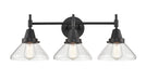 Innovations - 447-3W-BK-SDY-LED - LED Bath Vanity - Matte Black
