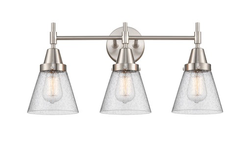 Caden LED Bath Vanity Satin Nickel