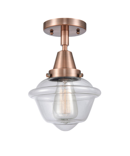 Caden LED Flush Mount Antique Copper