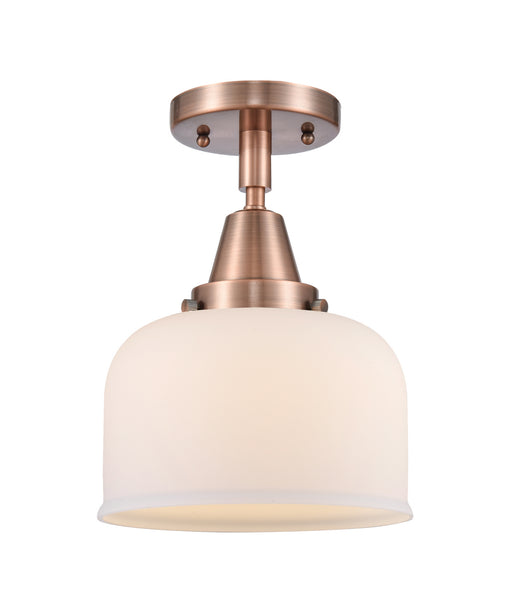 Innovations - 447-1C-AC-G71-LED - LED Flush Mount - Franklin Restoration - Antique Copper