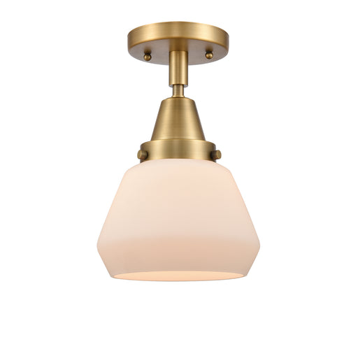 Caden LED Flush Mount Brushed Brass