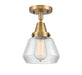 Innovations - 447-1C-BB-G172 - One Light Flush Mount - Franklin Restoration - Brushed Brass