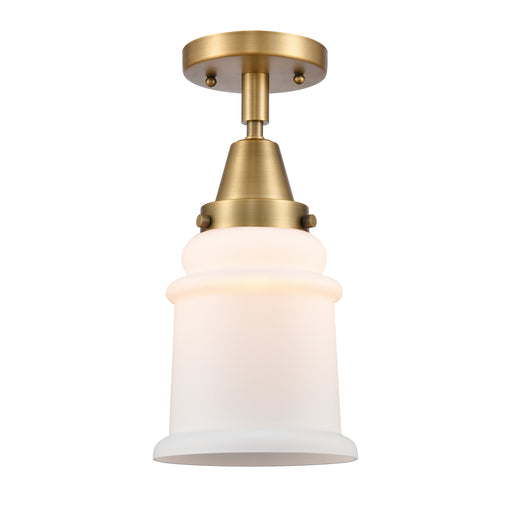 Innovations - 447-1C-BB-G181-LED - LED Flush Mount - Franklin Restoration - Brushed Brass