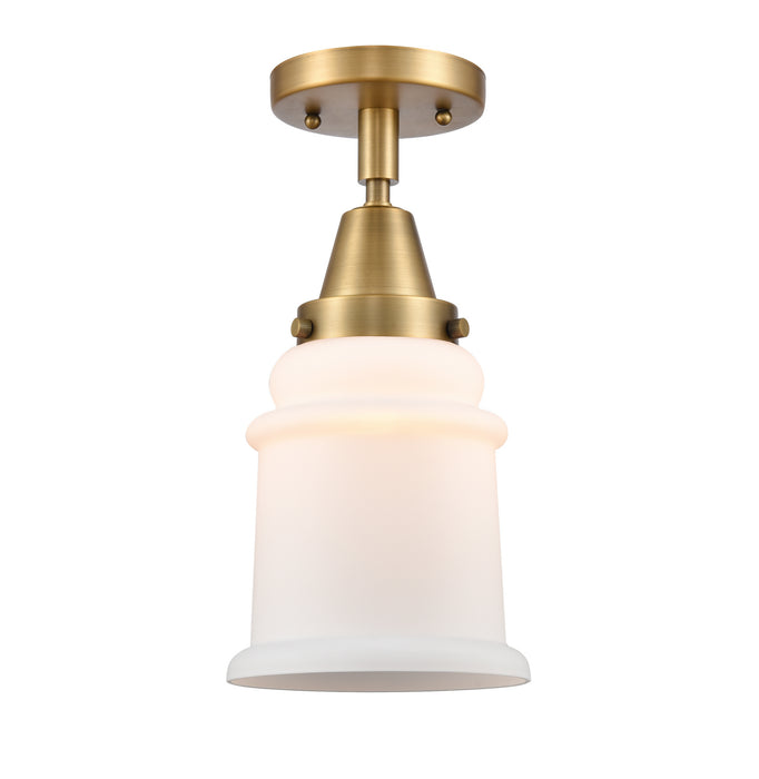 Innovations - 447-1C-BB-G181-LED - LED Flush Mount - Franklin Restoration - Brushed Brass