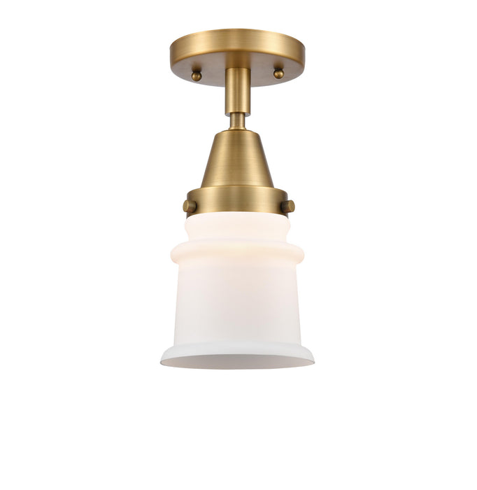 Innovations - 447-1C-BB-G181S - One Light Flush Mount - Franklin Restoration - Brushed Brass