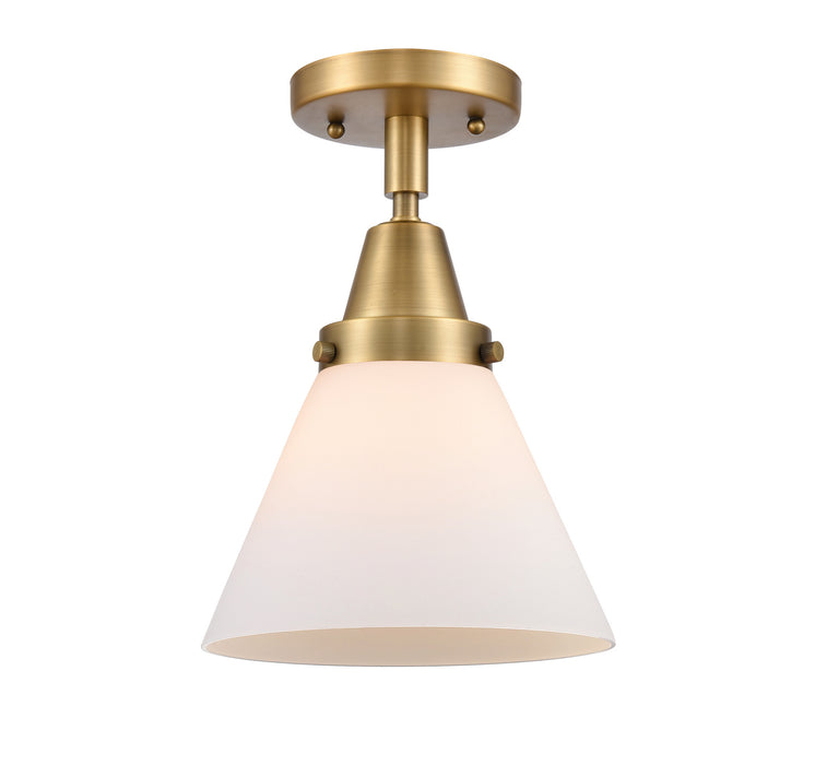 Innovations - 447-1C-BB-G41 - One Light Flush Mount - Franklin Restoration - Brushed Brass