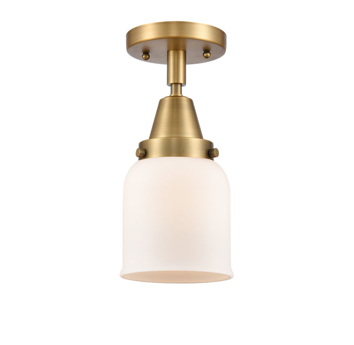 Innovations - 447-1C-BB-G51 - One Light Flush Mount - Franklin Restoration - Brushed Brass