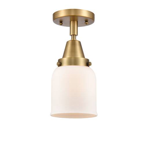 Innovations - 447-1C-BB-G51-LED - LED Flush Mount - Franklin Restoration - Brushed Brass