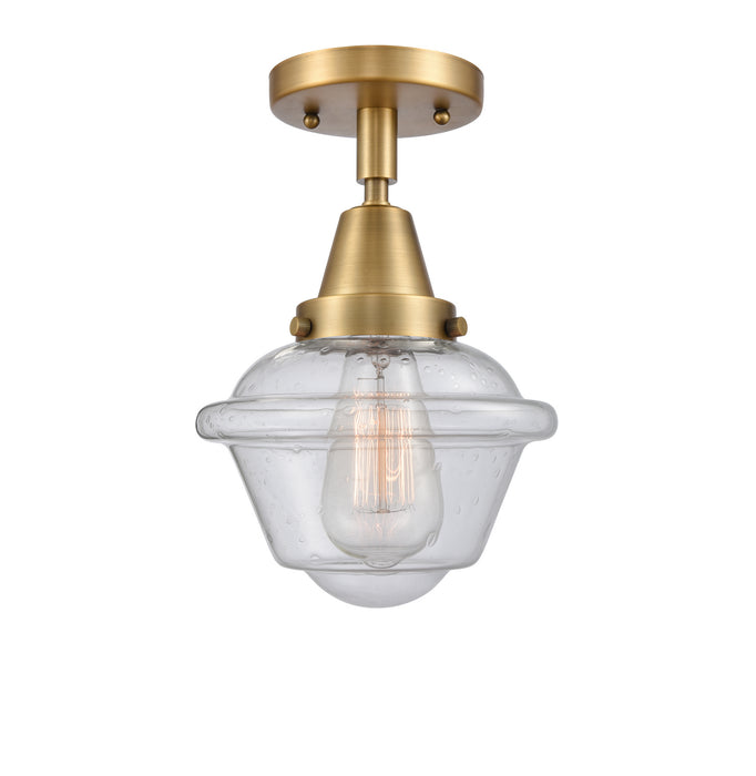 Innovations - 447-1C-BB-G534 - One Light Flush Mount - Franklin Restoration - Brushed Brass