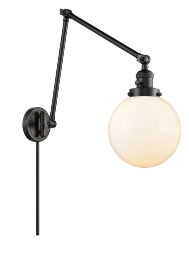 Franklin Restoration LED Swing Arm Lamp Matte Black