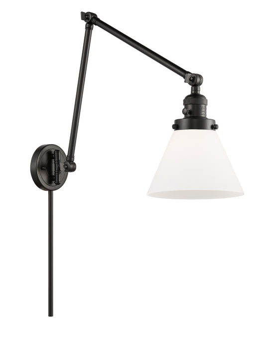 Innovations - 238-BK-G41-LED - LED Swing Arm Lamp - Franklin Restoration - Matte Black