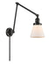 Innovations - 238-BK-G61-LED - LED Swing Arm Lamp - Franklin Restoration - Matte Black