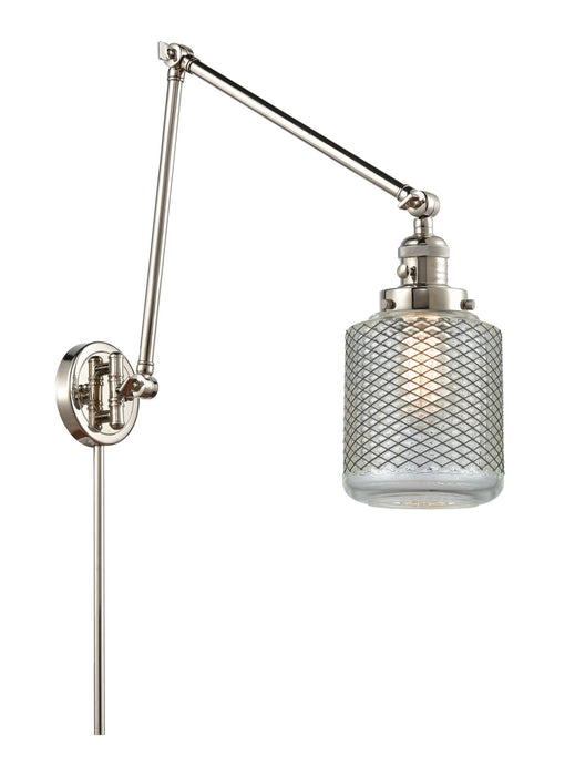 Innovations - 238-PN-G262-LED - LED Swing Arm Lamp - Franklin Restoration - Polished Nickel