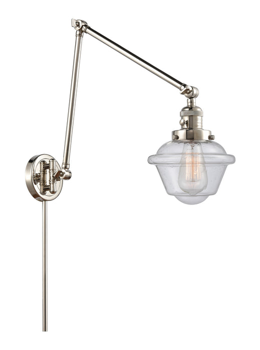 Innovations - 238-PN-G534-LED - LED Swing Arm Lamp - Franklin Restoration - Polished Nickel