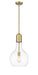 Innovations - 492-1S-BB-G582-12 - One Light Mini Pendant - Amherst - Brushed Brass