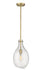 Innovations - 493-1S-BB-G554-9 - One Light Mini Pendant - Salem - Brushed Brass