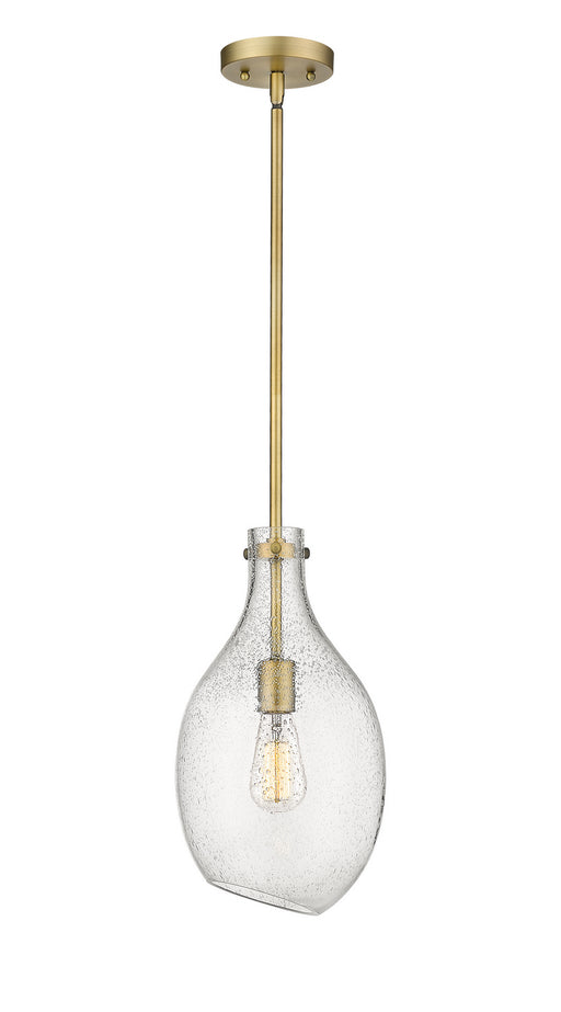 Innovations - 493-1S-BB-G554-9 - One Light Mini Pendant - Salem - Brushed Brass