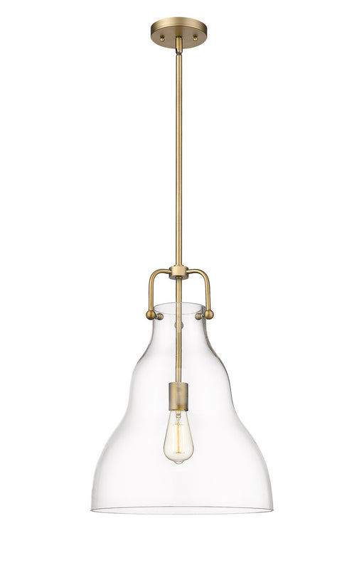 Innovations - 494-1S-BB-G592-14 - One Light Pendant - Haverhill - Brushed Brass