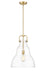 Innovations - 494-1S-SG-G592-14 - One Light Pendant - Haverhill - Satin Gold