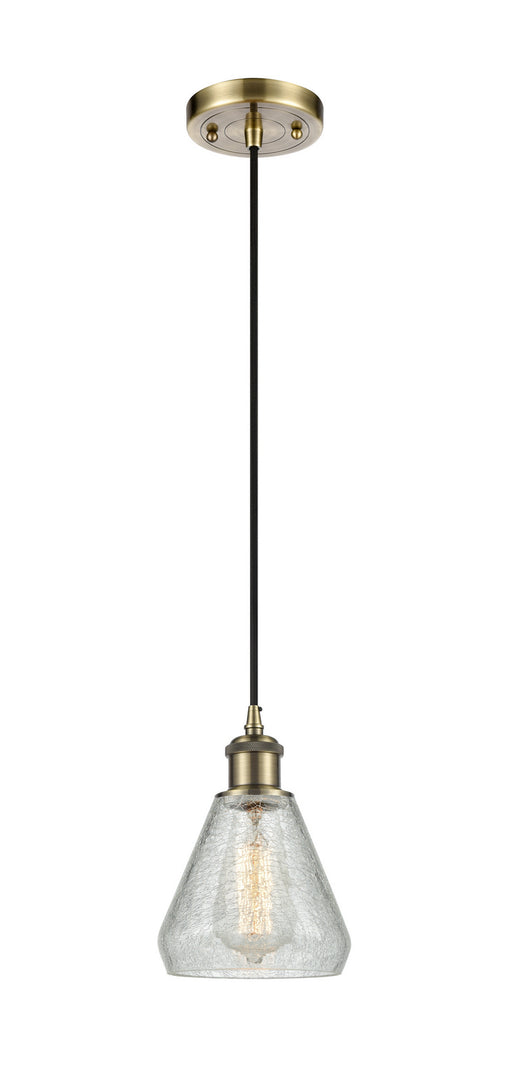 Innovations - 516-1P-AB-G275 - One Light Mini Pendant - Ballston - Antique Brass