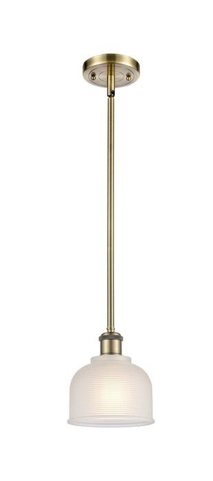 Innovations - 516-1S-AB-G411 - One Light Mini Pendant - Ballston - Antique Brass
