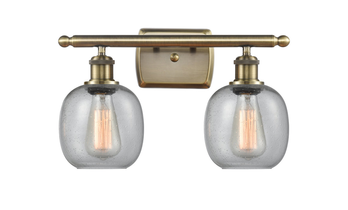 Innovations - 516-2W-AB-G104 - Two Light Bath Vanity - Ballston - Antique Brass