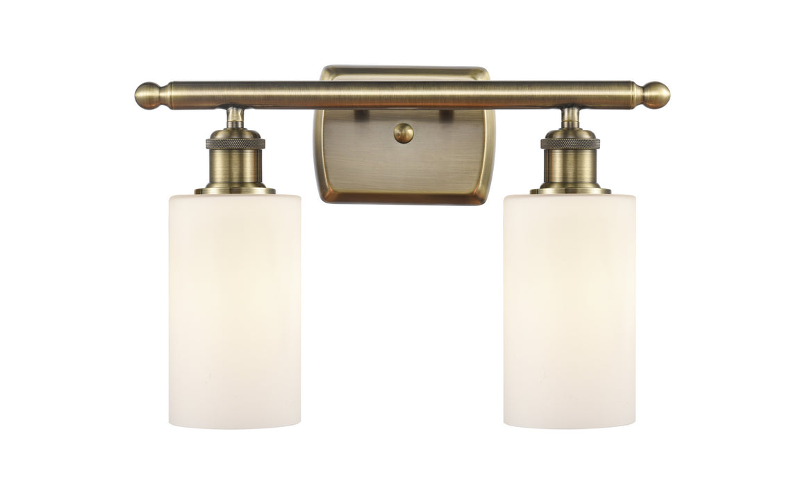 Innovations - 516-2W-AB-G801 - Two Light Bath Vanity - Ballston - Antique Brass
