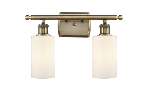 Ballston Two Light Bath Vanity Antique Brass