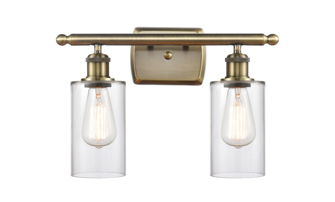 Innovations - 516-2W-AB-G802 - Two Light Bath Vanity - Ballston - Antique Brass