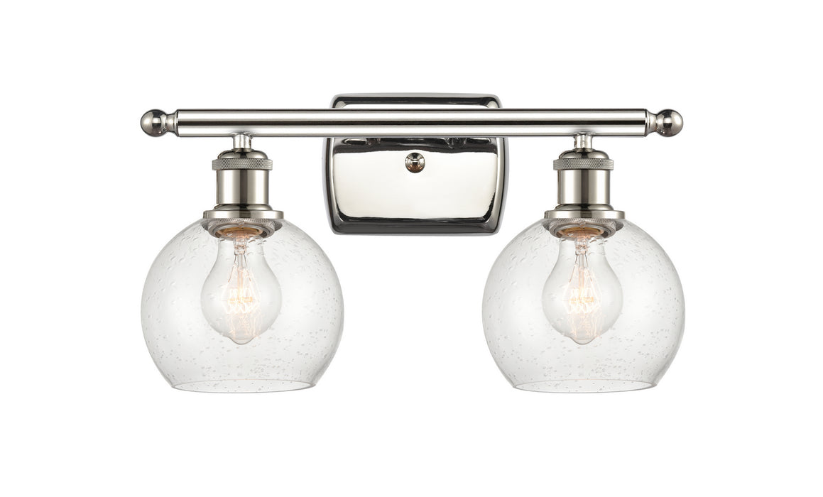 Innovations - 516-2W-PN-G124-6 - Two Light Bath Vanity - Ballston - Polished Nickel