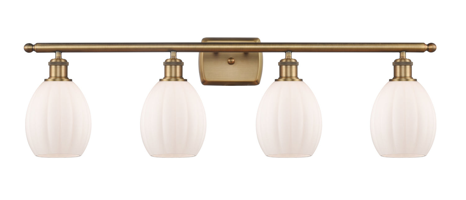 Innovations - 516-4W-BB-G81 - Four Light Bath Vanity - Ballston - Brushed Brass