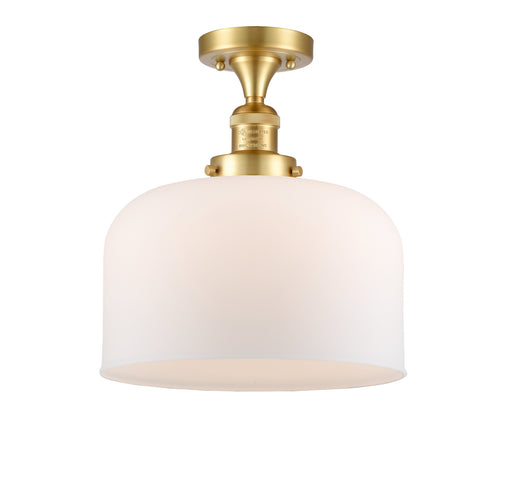 One Light Semi-Flush Mount