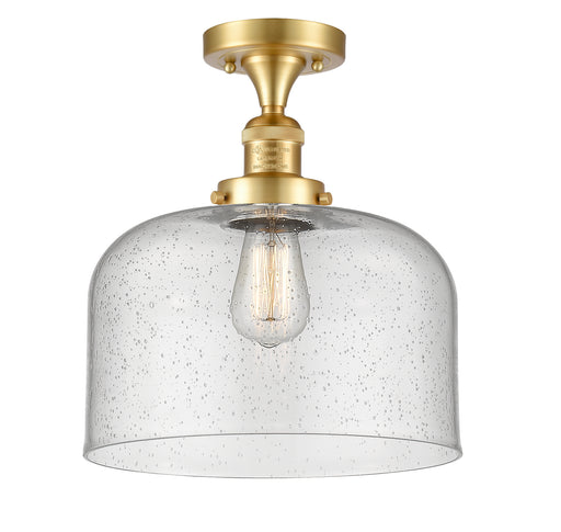 One Light Semi-Flush Mount