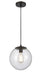 Innovations - 610-BK-SDY - One Light Mini Pendant - Tolland - Matte Black