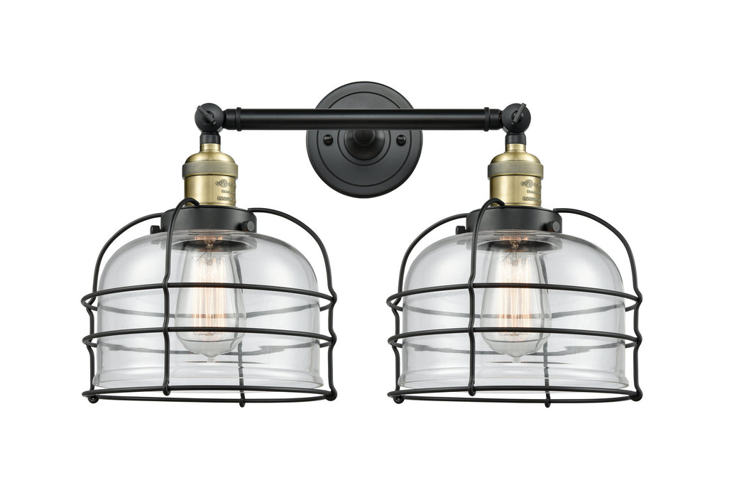 Innovations - 208-BAB-G72-CE-LED - LED Bath Vanity - Franklin Restoration - Black Antique Brass
