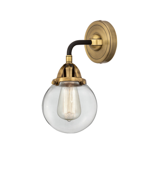 Innovations - 288-1W-BAB-G202-6 - One Light Wall Sconce - Nouveau 2 - Black Antique Brass