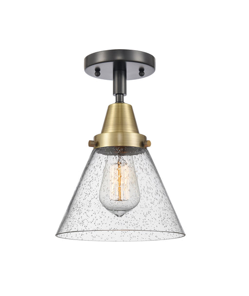 Innovations - 447-1C-BAB-G44-LED - LED Flush Mount - Franklin Restoration - Black Antique Brass