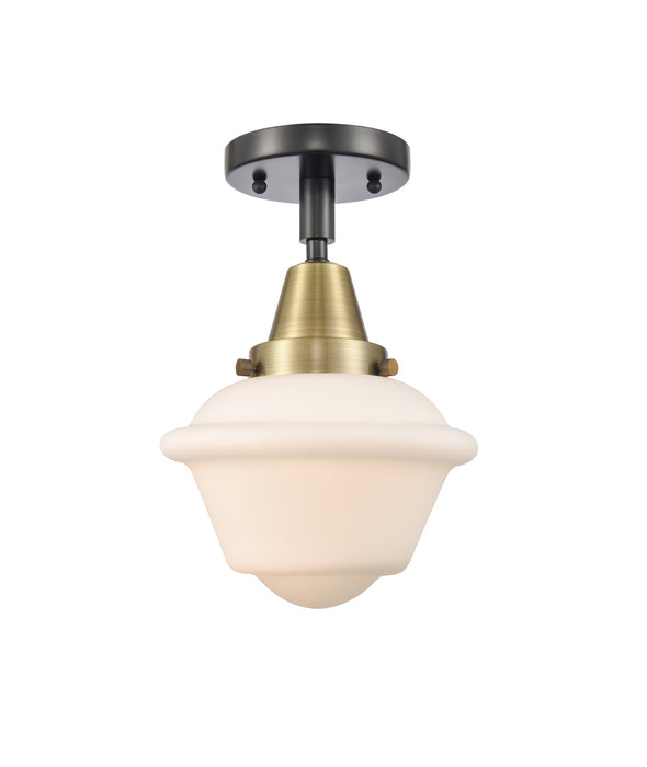 Innovations - 447-1C-BAB-G531 - One Light Flush Mount - Franklin Restoration - Black Antique Brass